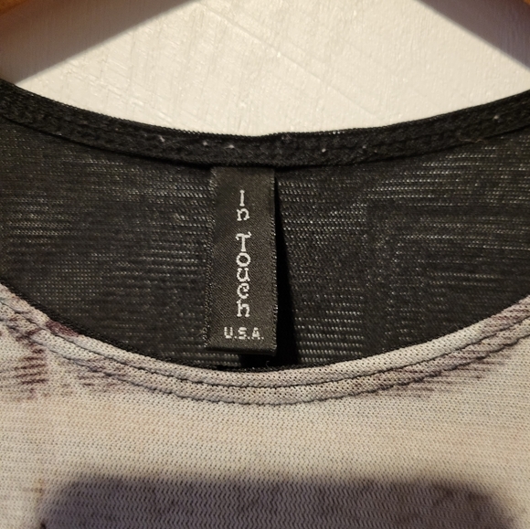 SLEEVELESS MESH TOP - Picture 3 of 4